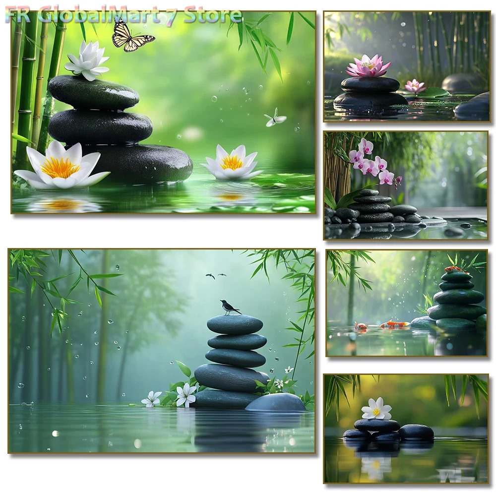 1pc framless Diamond Painting  - Resin Art Wallpaper ulasan dan harga