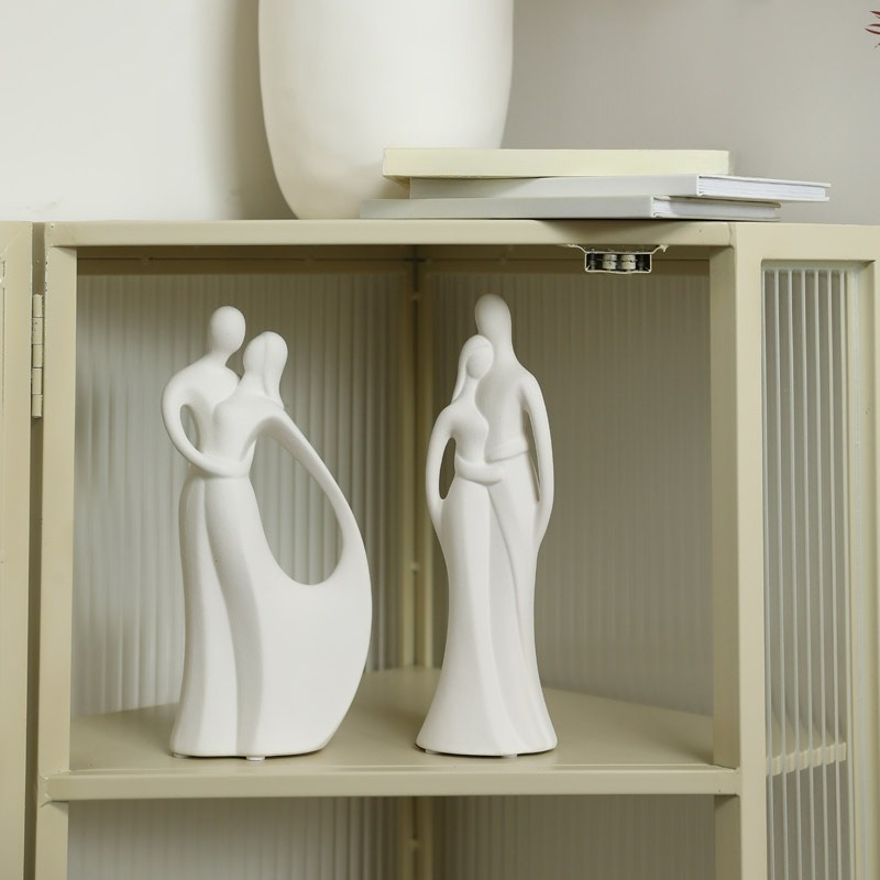 Ceramic Couple Art Ornament Ho - Resin Art Wedding Gift ulasan dan harga