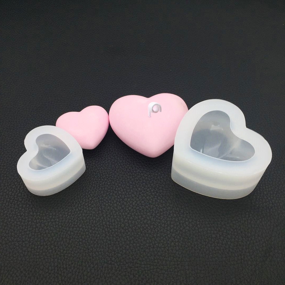Silicone World 3D Heart Candle - Resin Art Alphabet ulasan dan harga