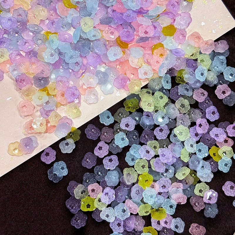 50Pcs 11X10.5mm Mini Sugar Clo - Resin Art Case ulasan dan harga
