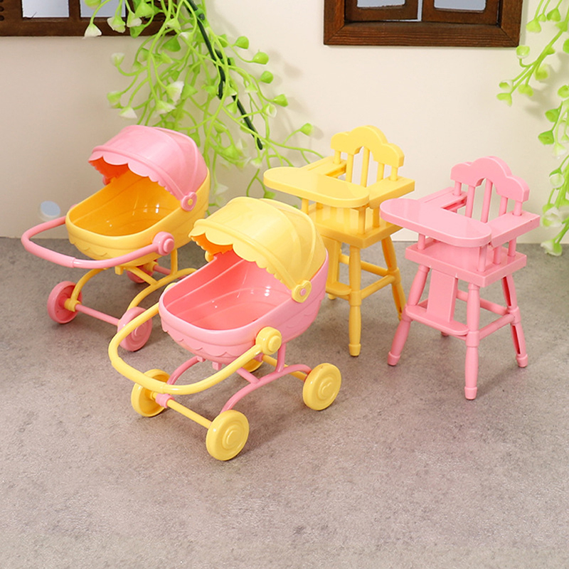 1 Set Mini Baby For Doll Strol - Resin Art Baby ulasan dan harga